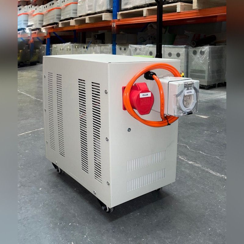 Phasemaker Rc15 Rotary Converter 15 Hp 11 2 Kw With Controller 4 Phasemaker Rc15 Rotary Converter 15 Hp 11 2 Kw With Controller 4